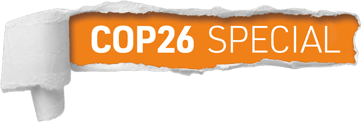 COP26 sticker
