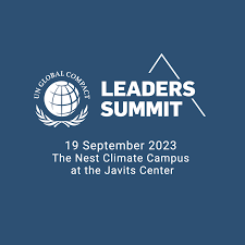UNGC Leaders Summit logo
