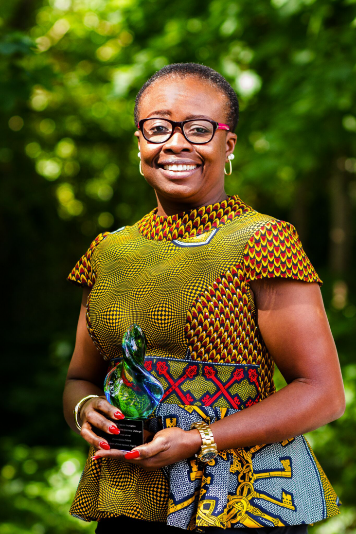Chioma Blaise Chikere, 2017 second prize winner of the Green Sustainable Chemistry Challenge
