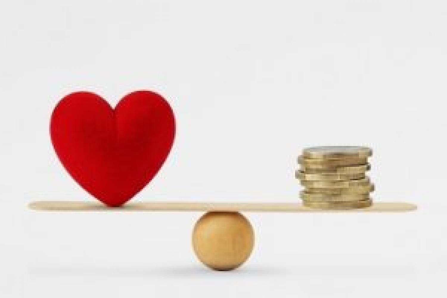 Balancing happiness and finances