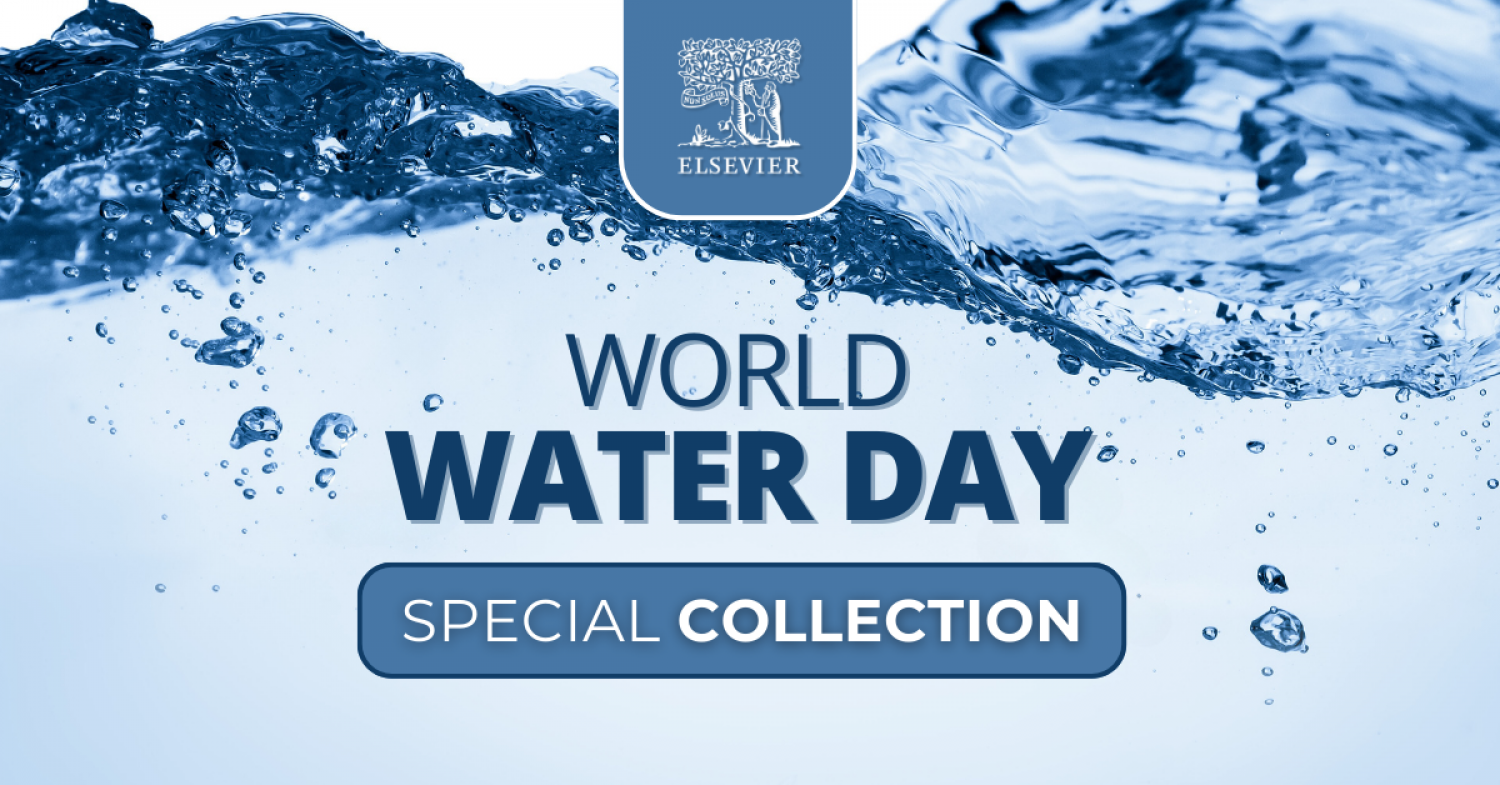 Image of water with World Water Day Special Collection title