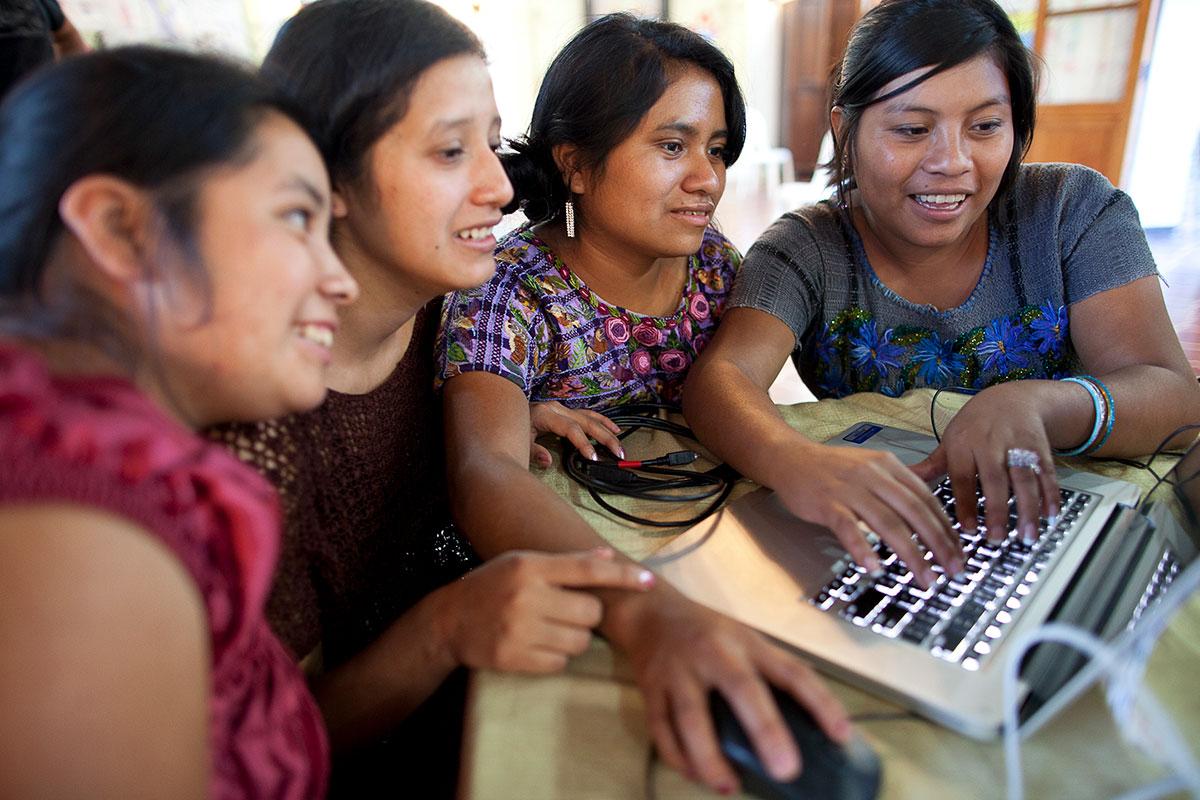 Under the theme "DigitALL: Innovation and technology for gender equality", the United Nations Observance of International Women's Day 2023 will highlight the need for inclusive and transformative technology and digital education. Photo: UN Trust Fund/Phil